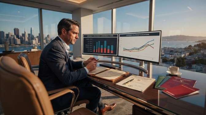 Proven Top Universities in USA 2026 technology director reviewing elite US university financial endowment graphs