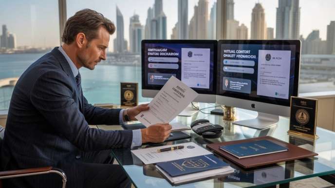 Top 5 Online MBA Programs for 2026 corporate director reviewing elite digital MBA admission letters and virtual cohort dashboards